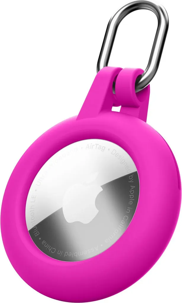 Custodia Silicone Cellularline Soft Shell per AirTag - Pratica e Colorata