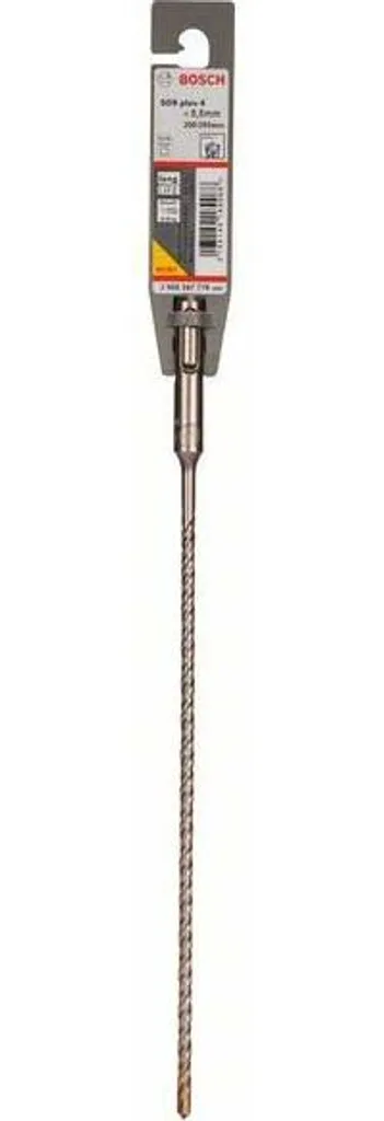 Punta per martello con SDS-Plus, a 4 spirali, diametro mm: 5,5, lunghezza utile / lunghezza totale mm: 200 / 260 - 3