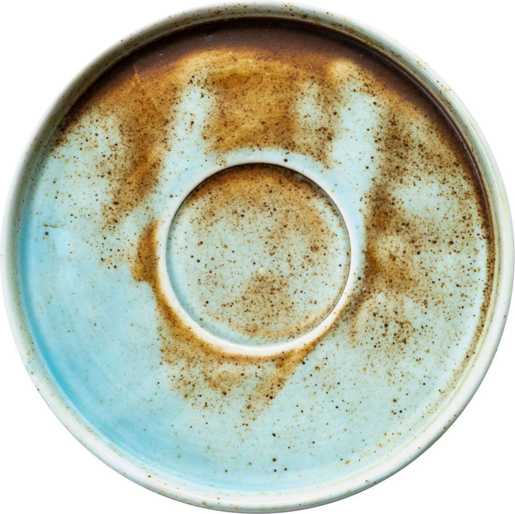 Kaffeetasse Kaffeebecher Trinkbecher Teetasse Becher VERLO BRASSI Untertasse für Tasse 13,5 cm HOMLA