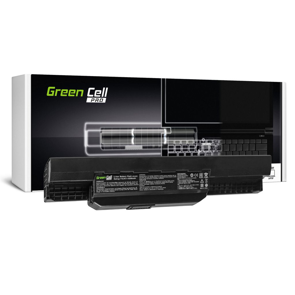 Green Cell PRO Serie A32-K53 A41-K53 Akku für ASUS K53 K53E K53S K53SJ K53SV K53U X53 X53S X53SV X53U X54 X54C X54F X54H X54L