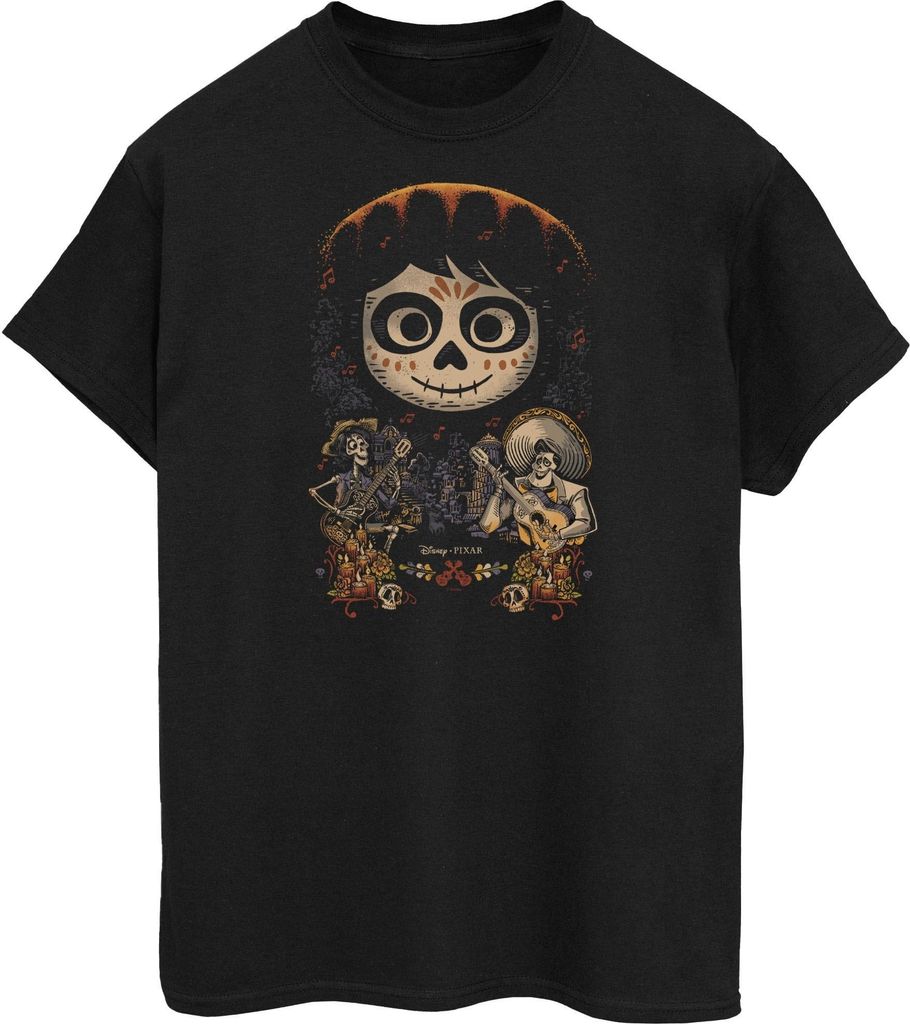 Coco - "Poster" T-Shirt für Herren BI678 (XXL) (Schwarz) Produktbild 