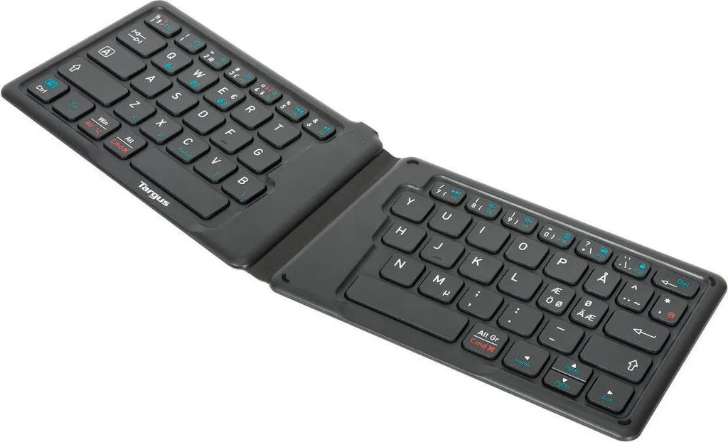 Clavier Targus AKF003NO Bluetooth QWERTY Noir : la solution ultra-mobile