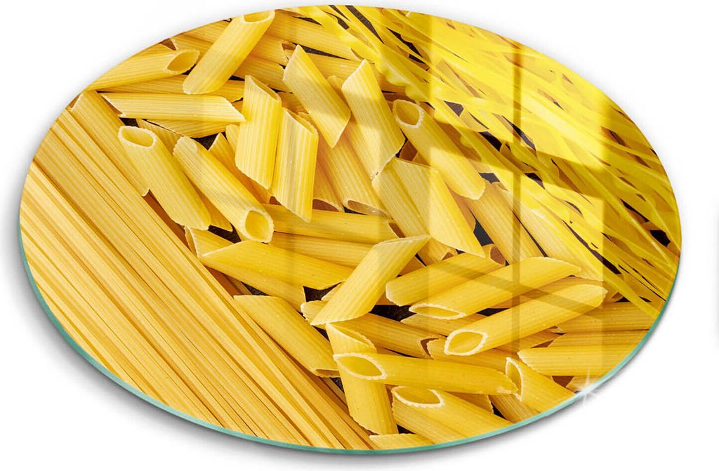 Glasschneideplatte - Herdabdeckplatte - fi30 cm -Schneidebrett - Spritzschutz - Pasta
