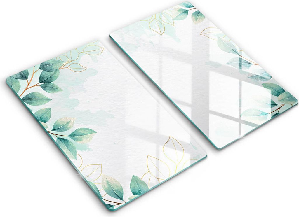 Glasschneideplatte - Herdabdeckplatte - 2x30x52 cm Produktbild 