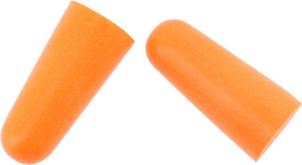 Gehörschutzstöpsel PolyurethanOrange SNR 38dB - Box mit 200 Paar - SINGER FRERES - 200B38