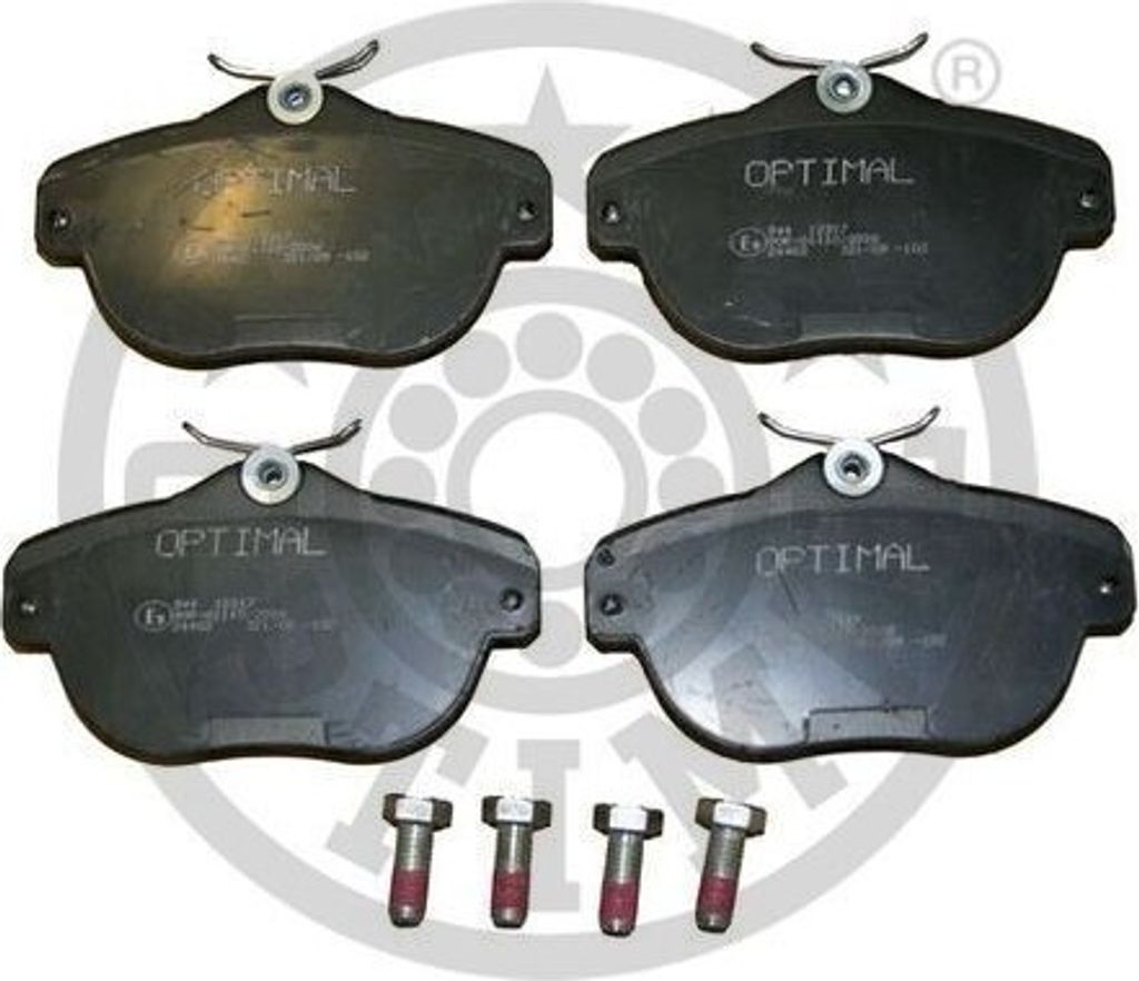 OPTIMAL Bremsbeläge Satz Hinten Bremsklötze für CITROËN C6 (TD) BP-12317