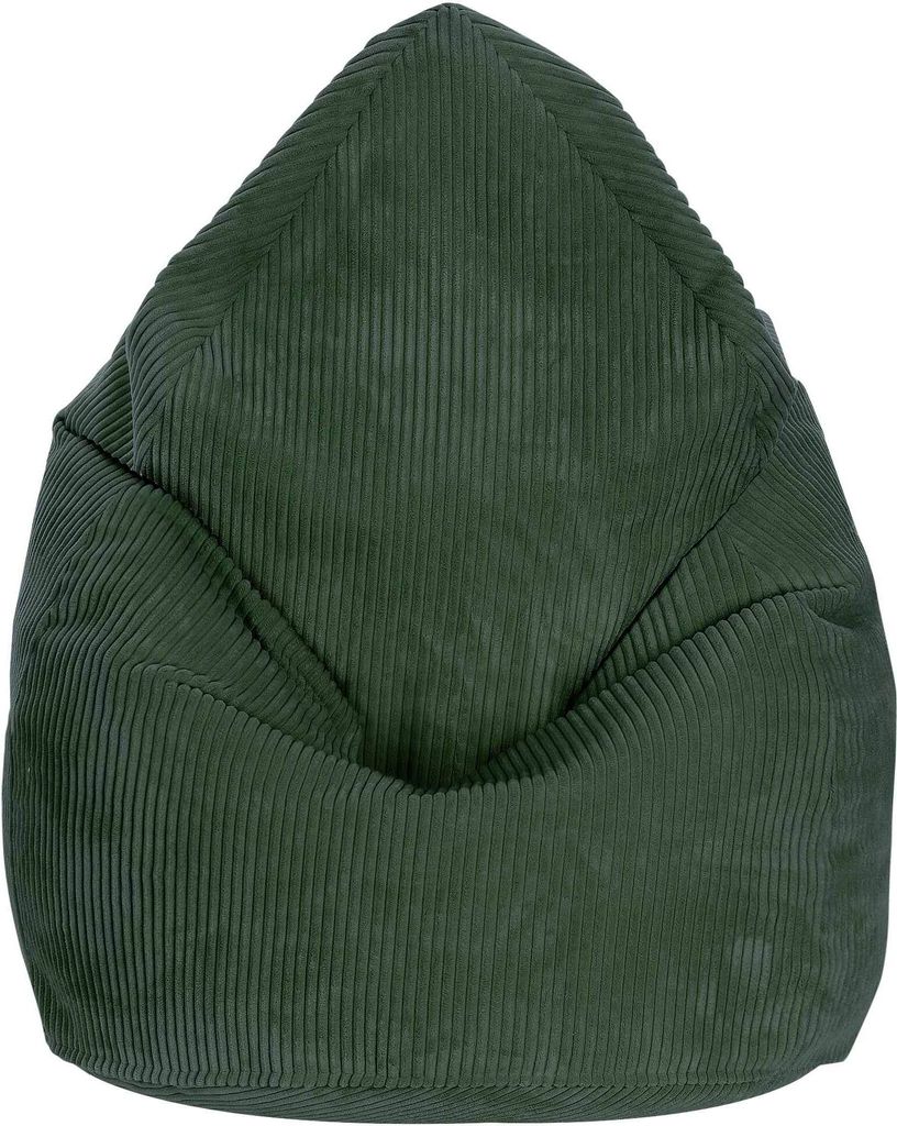 Dreamroots Bean Bag 80x80x120cm Sitzsack mit Lehne und Bezug Sitzkissen Boden Chill Sack Bubibag Sitzsack Sitzsack Forest Symphony