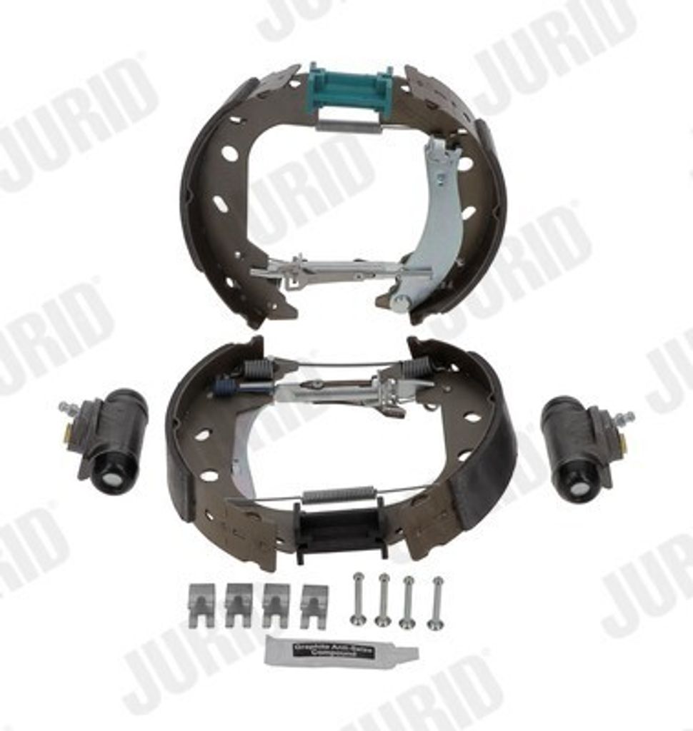 JURID Bremsensatz Trommelbremse Hinten für FIAT MULTIPLA (186) 381405J