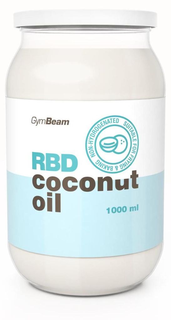 GymBeam - RBD Kokosöl, 1000 ml