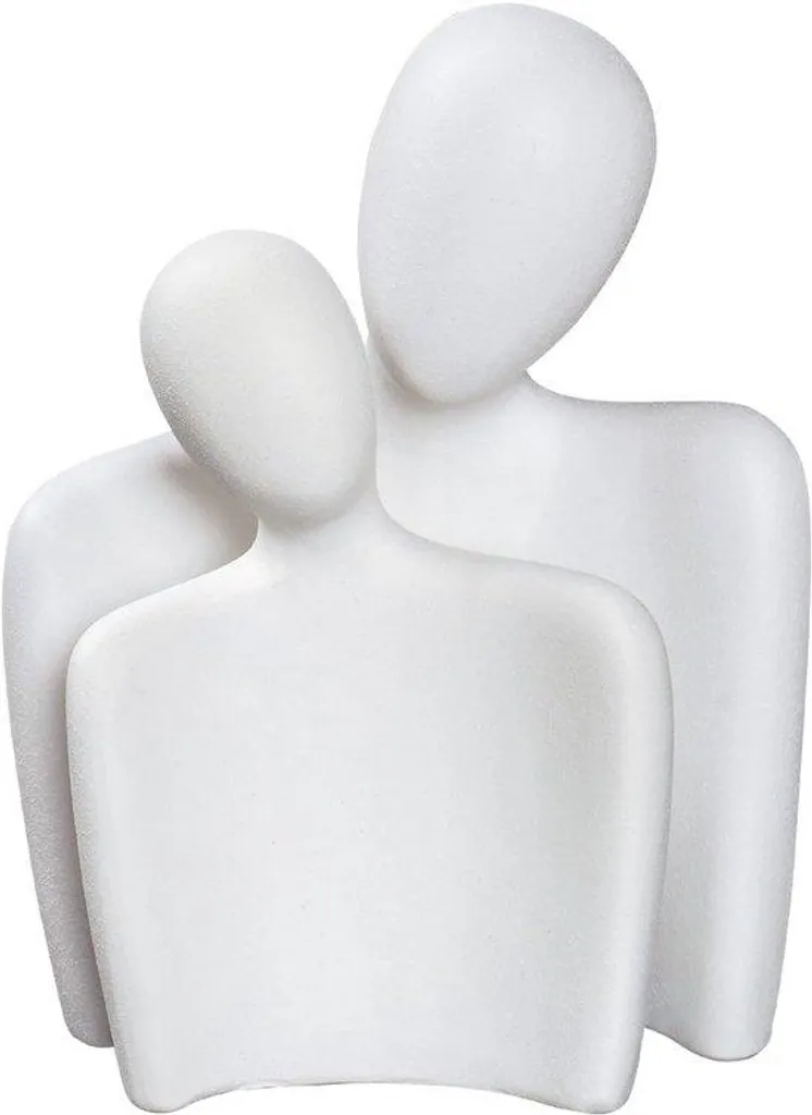 Décoration de mariage : Figurine céramique couple pour centre de table