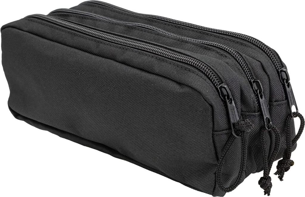 Idena 20121 - Penál se 3 přihrádkami na zip, cca 9 x 23 x Obrázek produktu 