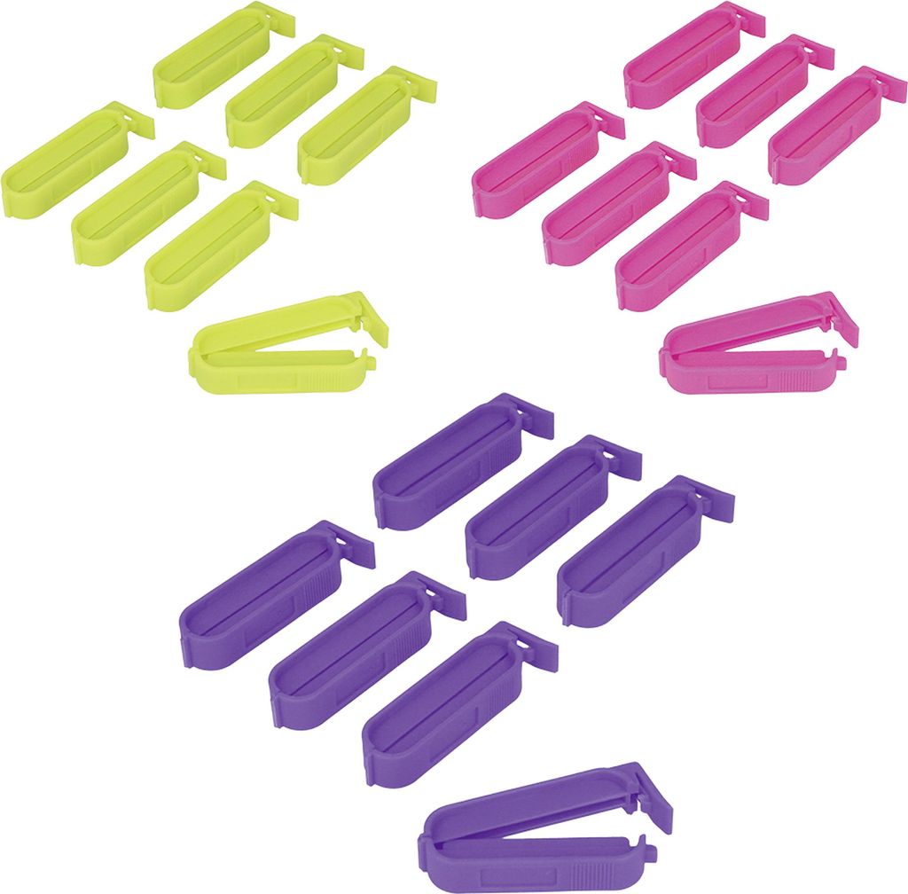 Clip per sacchetti Metaltex 7 pezzi Immagine del prodotto 