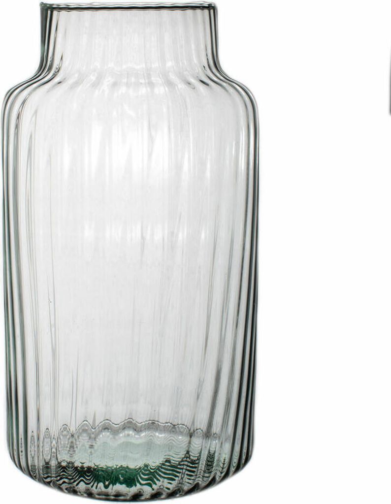 Ecoglassworks Vase Gigi gerippt, Dekovase, Blumenvase, Produktbild 