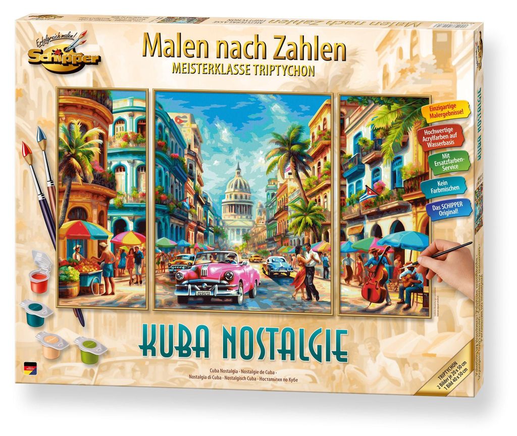 Schipper 609260935 - Malen Nach Zahlen - Kuba Nostalgie - Neu
