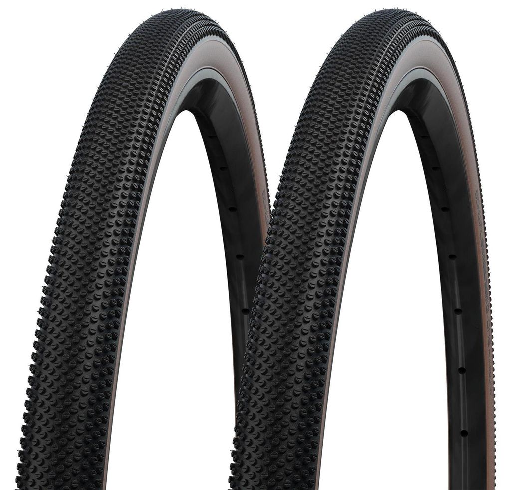 2x Schwalbe G-One Allround 40-622 schwarz/bronze Faltreifen Produktbild 