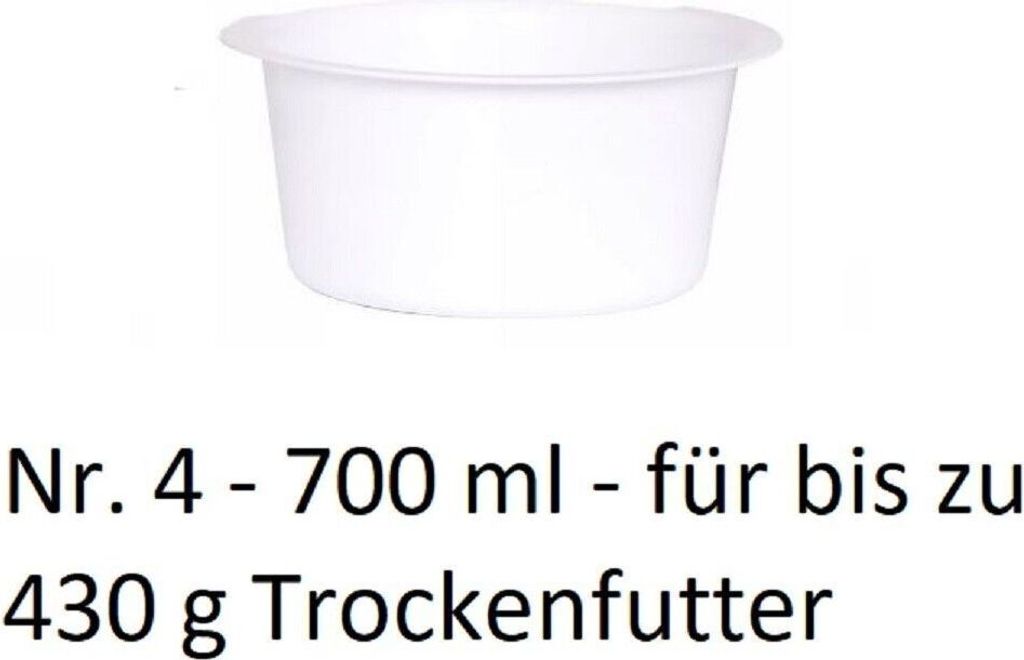 Napf Futternapf Fressnapf für Trockenfutterspender Futterautomat Tiere 700ml 10333