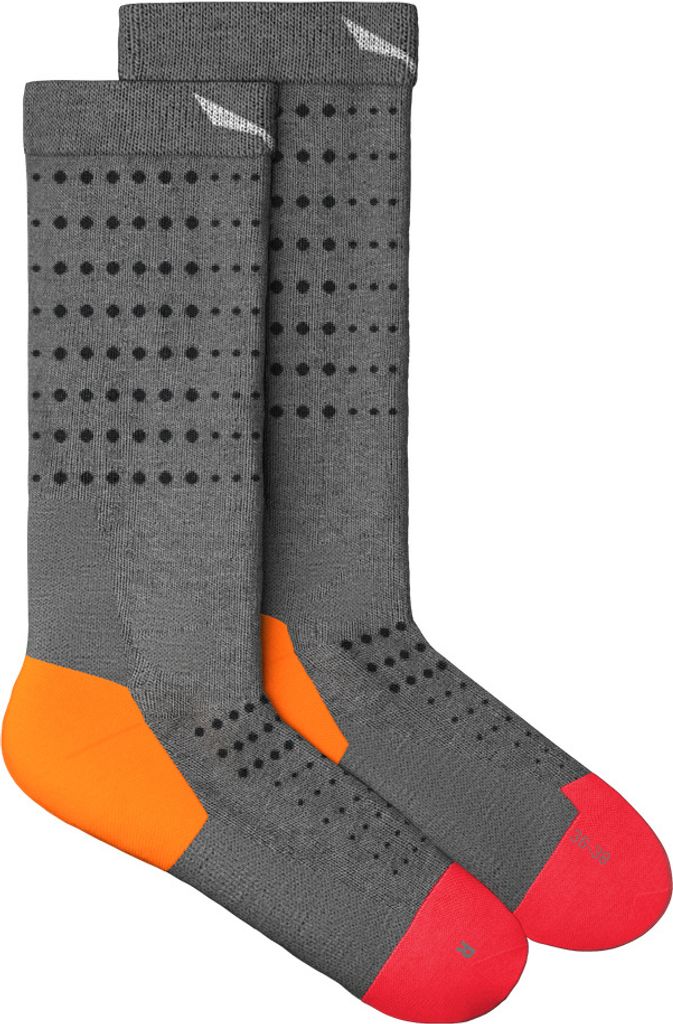 Pedroc Am Damen Crew Sock - Salewa, Farbe:0641 l. grey m., Größe:39-41