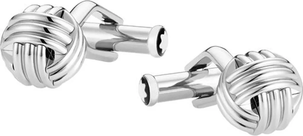 Boutons de manchette Montblanc en acier : l'élégance sans oxydation
