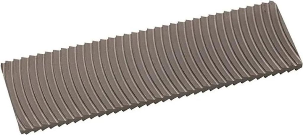 Snoli Radial Edge 9 Tpi Flachfeile Silber 100 x 30 x 4 mm Silber 100 x 30 x 4 mm