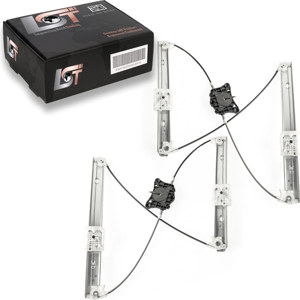 2x Elektrischer Fensterheber vorne links rechts ohne Motor für Audi Q2 GAB GAG