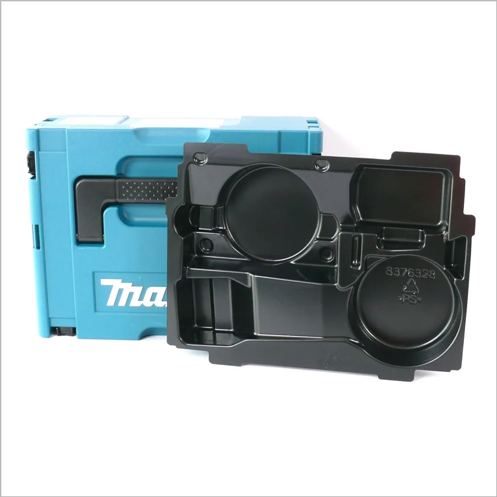 Coffret MAKPAC Makita Robuste et Insert de Calage pour Modèles DGA 452