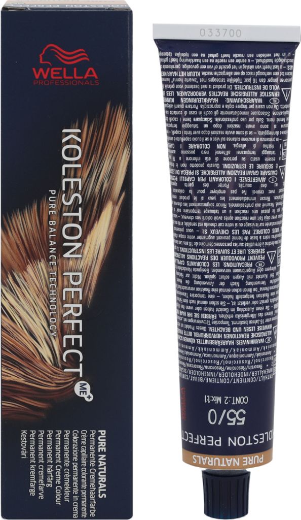 Wella Koleston Perfect Me+ Pure Naturals, Braun, 55/0, Produktbild 