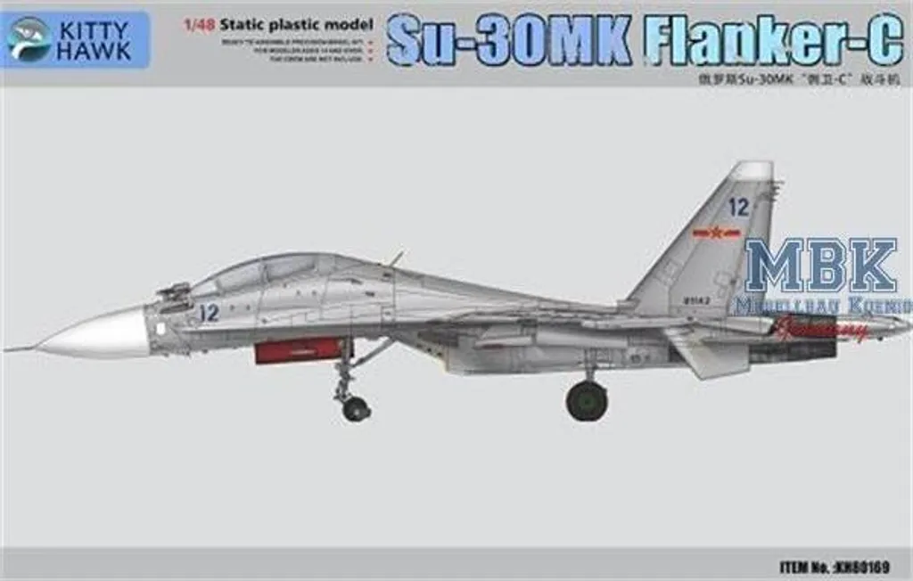 Maquette Su-30MK Flanker-C Kitty Hawk KH80169 Haute Qualité de Montage