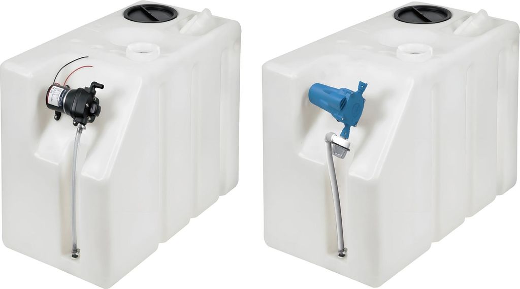 Tankset BIG 222 l mit 12V Autoklav Pumpe wahlweise Europump oder WHALE Größe: mit Europump