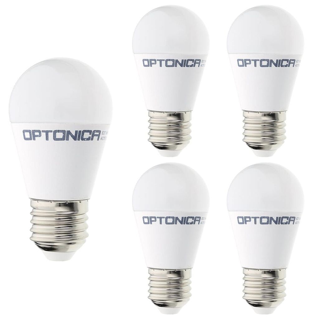 Optonica E27 LED-Lampe 8W 710lm 2700K 230V 5 Stück