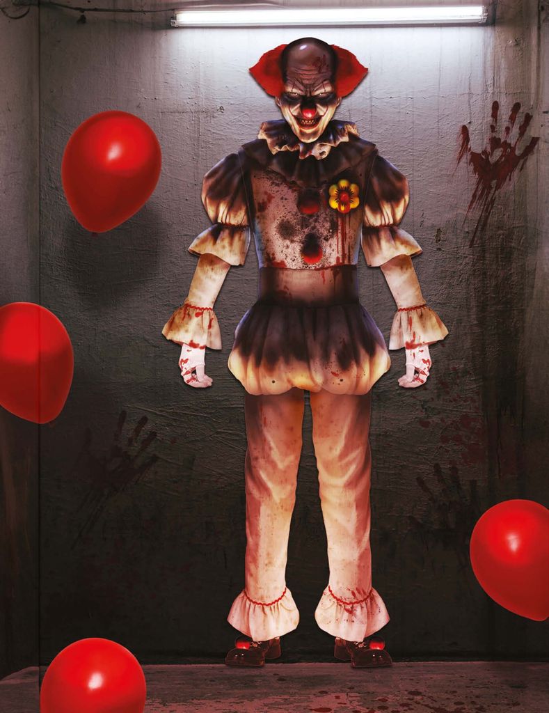 Clown Horror Halloween Dekoration 180cm