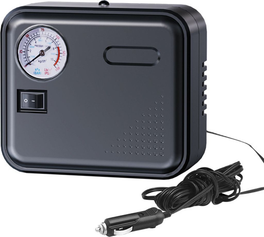 120W Tragbare Auto Elektrische Luftpumpe Mini Reifen Inflator 12V Tragbare Luft Kompressor Auto Motorräder Manometer Pumpe