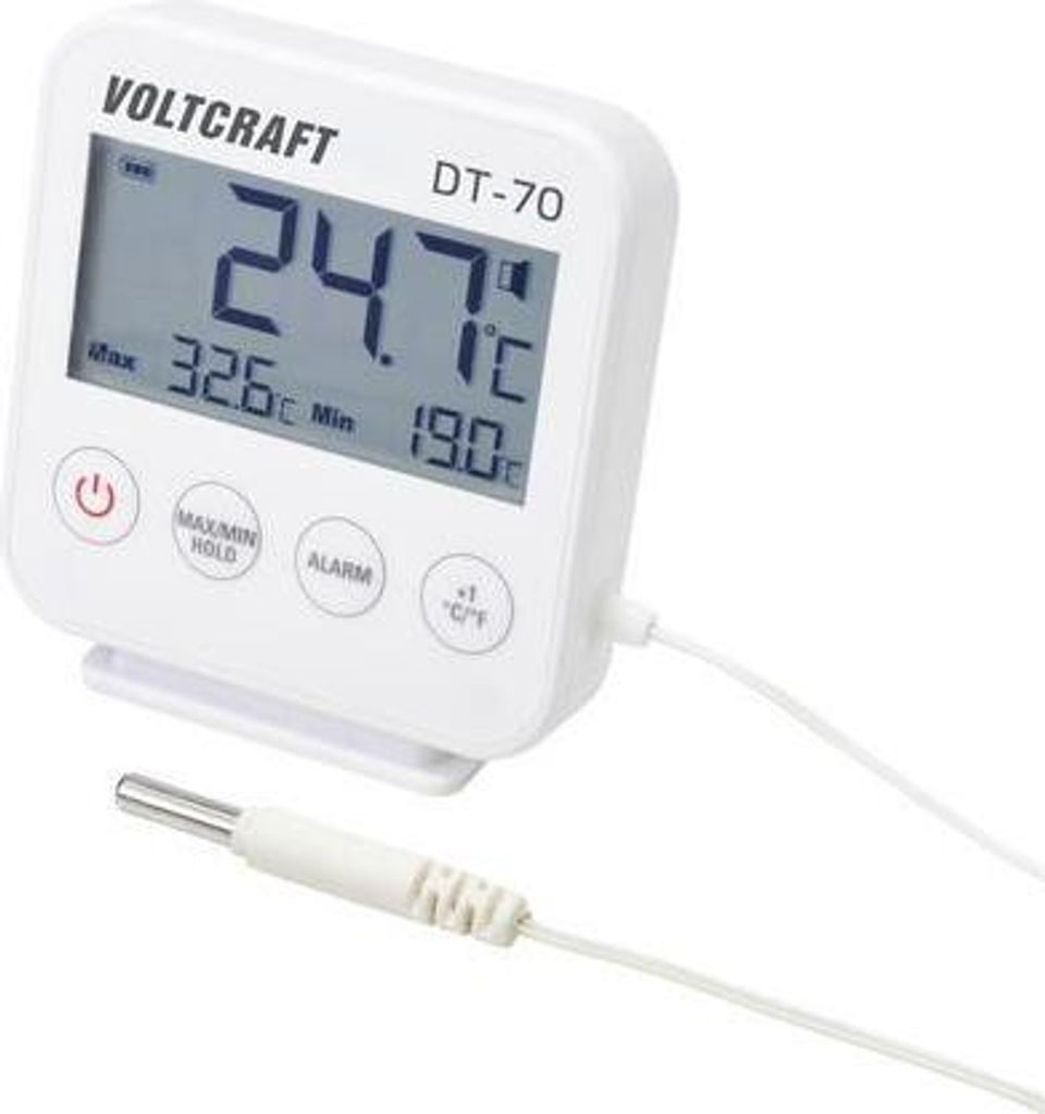 VOLTCRAFT DT-70 Kabeltemperaturfühler Messbereich Produktbild 