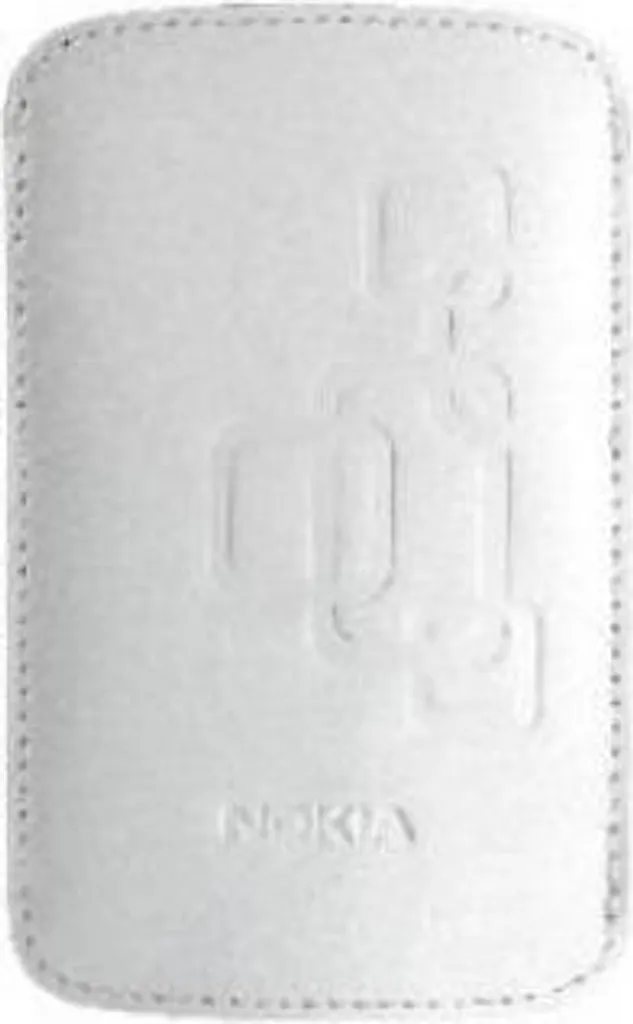Protection Écran Mobile Nokia CP-342 Blanc Contre Rayures et Poussière