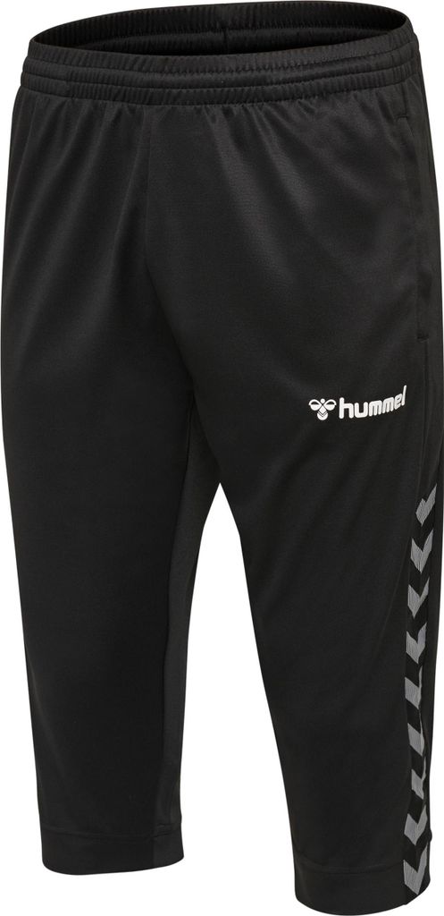 Hummel Authentic ¾ Hose Kinder, BLACK/WHITE, 176