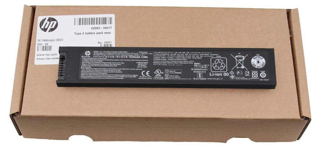 HP Batterijpakket, onderdeelnummer CZ993-60017 Productafbeelding 