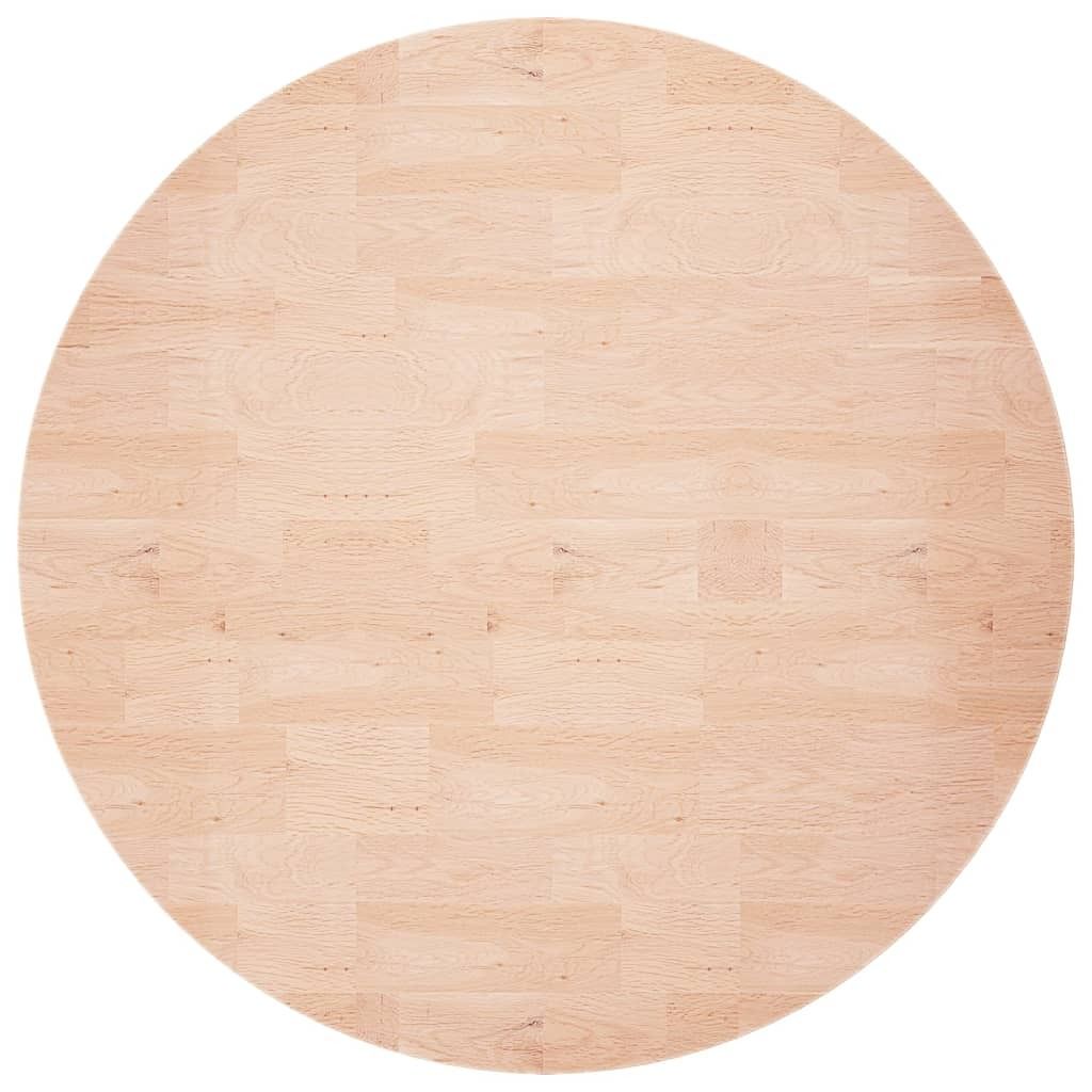 vidaXL Runde Tischplatte Ø70x1,5 cm Unbehandeltes Produktbild 