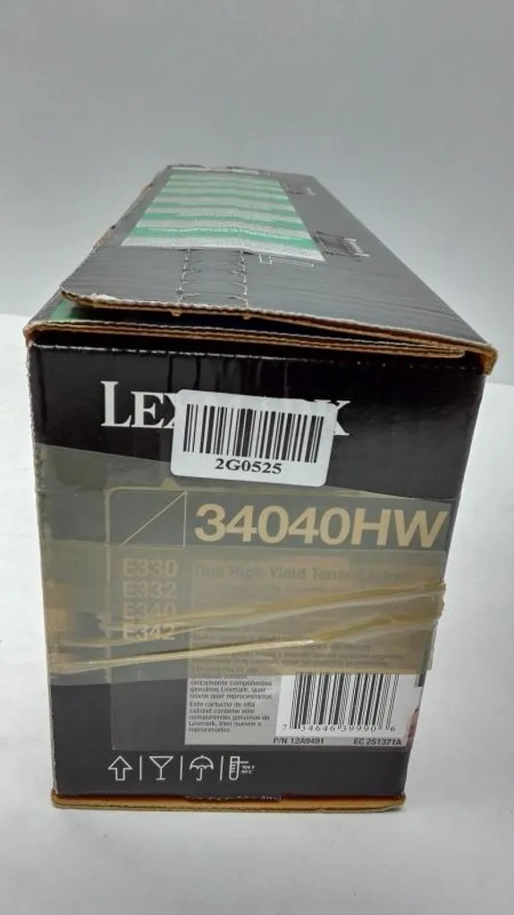 Toner Lexmark E33X E34X Originale Nero 6K per Lexmark E330 E340 E342 - 3