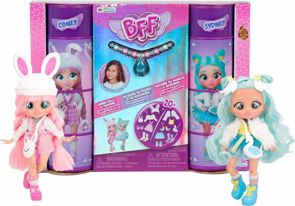 IMC Toys Cry Babies - BFF - Coney Sydney (dvojbalení) Obrázek produktu 