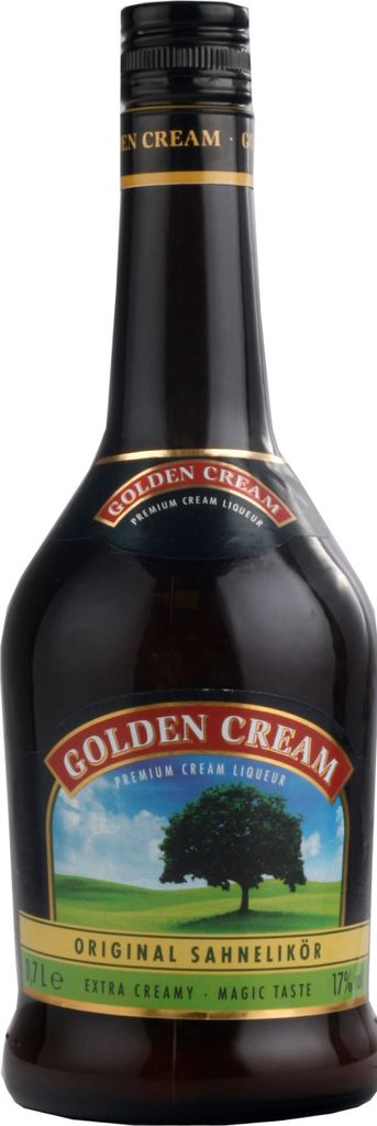 Golden Cream Sahnelikör 17% Vol. 0,7L