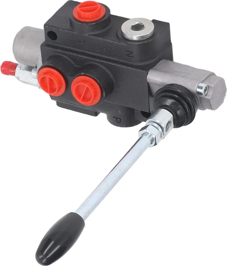 Kit vanne de régulation hydraulique à double effet avec levier réglable