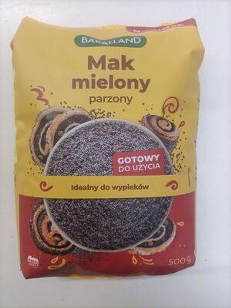 Mak niebieski parzony mielony 500g BAKALLAND Zdjęcie produktu 