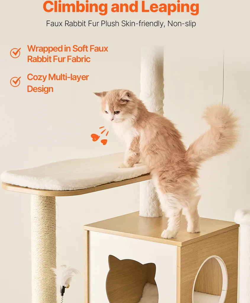 Arbre à chat pour grand salon et centre d'activité intérieur xxl - 4