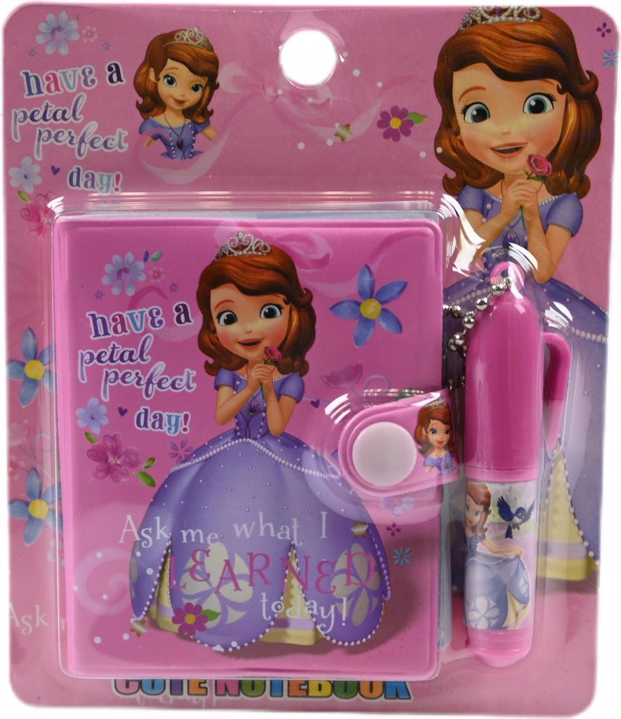 Prinzessin Mini Notizbuch mit Stift A8 Tagebuch für Mädchen Mitgebsel Kindergeburtstag