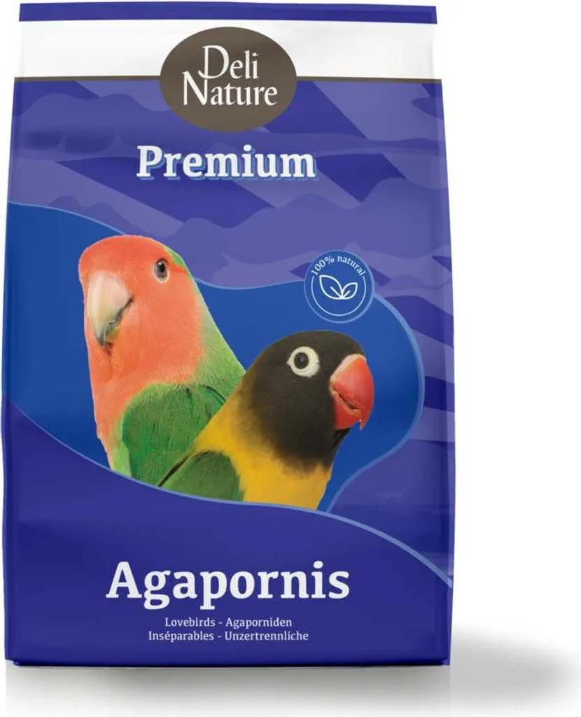 Graines inséparables Deli Nature Premium 4kg : Mélange varié et équilibré