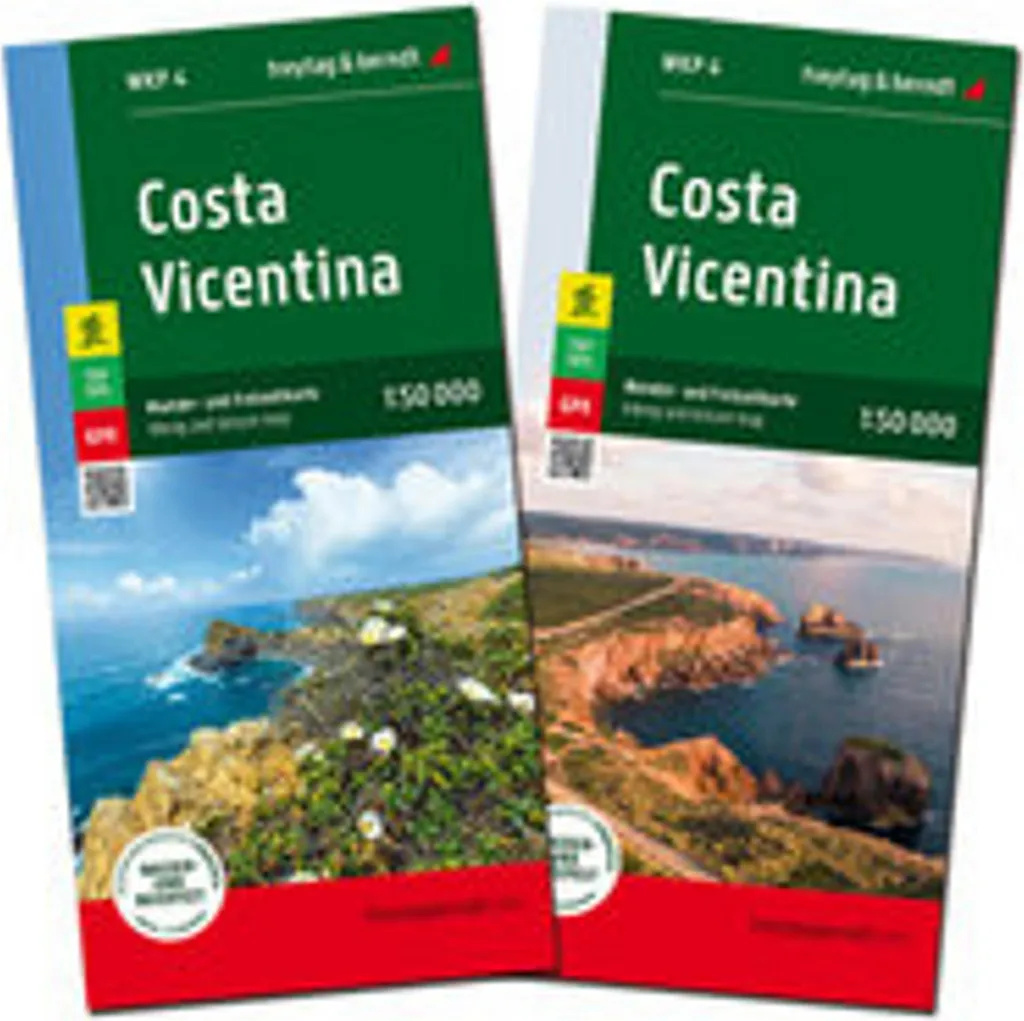 Ne vous perdez plus sur la Costa Vicentina avec cette carte 1:50k