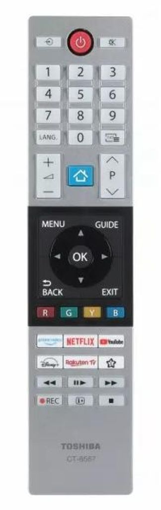 Originale Fernbedienung für Toshiba TV 32LV3E63DAZ | Produktbild 