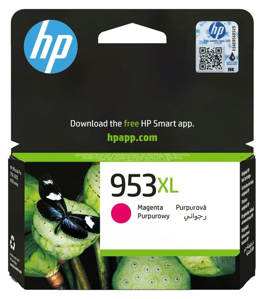 HP 953XL Magenta Original Tintenpatrone mit hoher Produktbild 