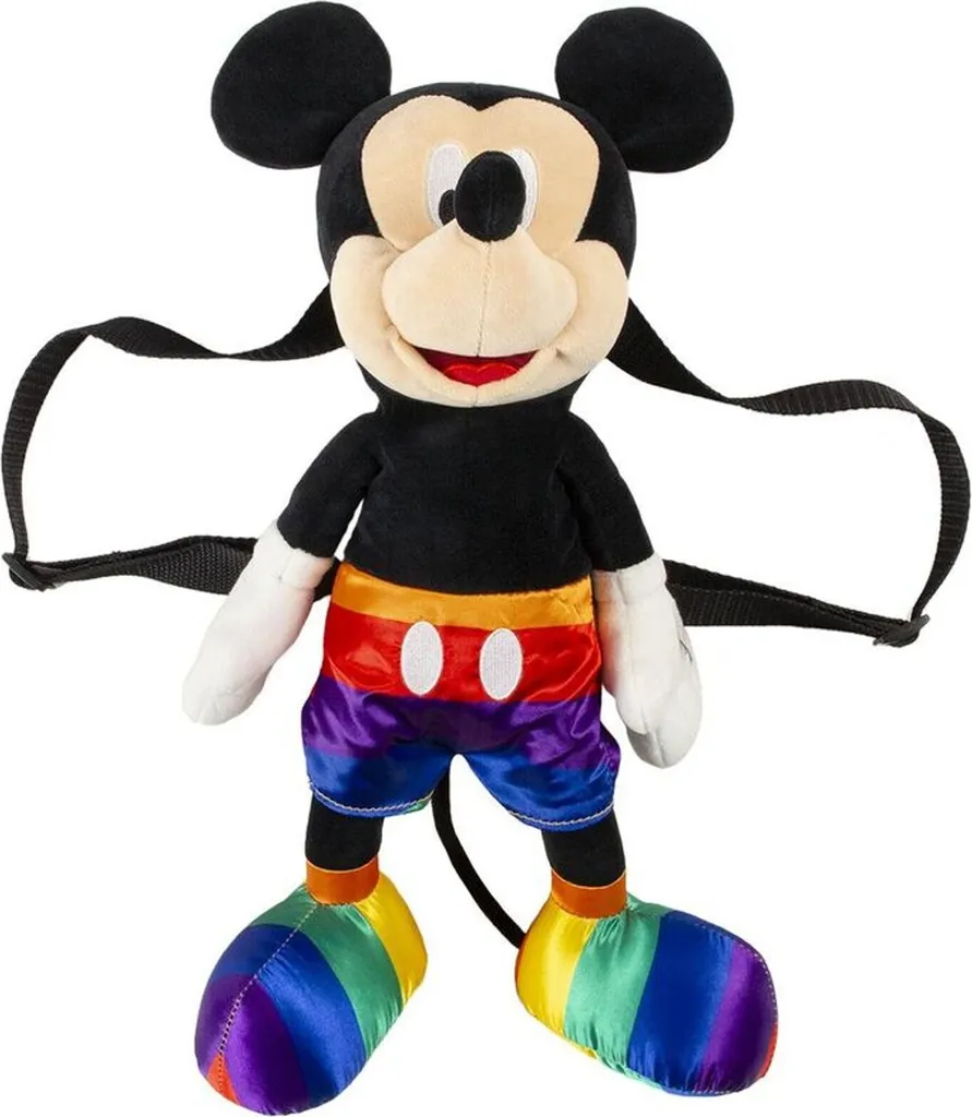 Sac à dos Mickey Disney 40cm pour sorties et doudou de voyage enfant