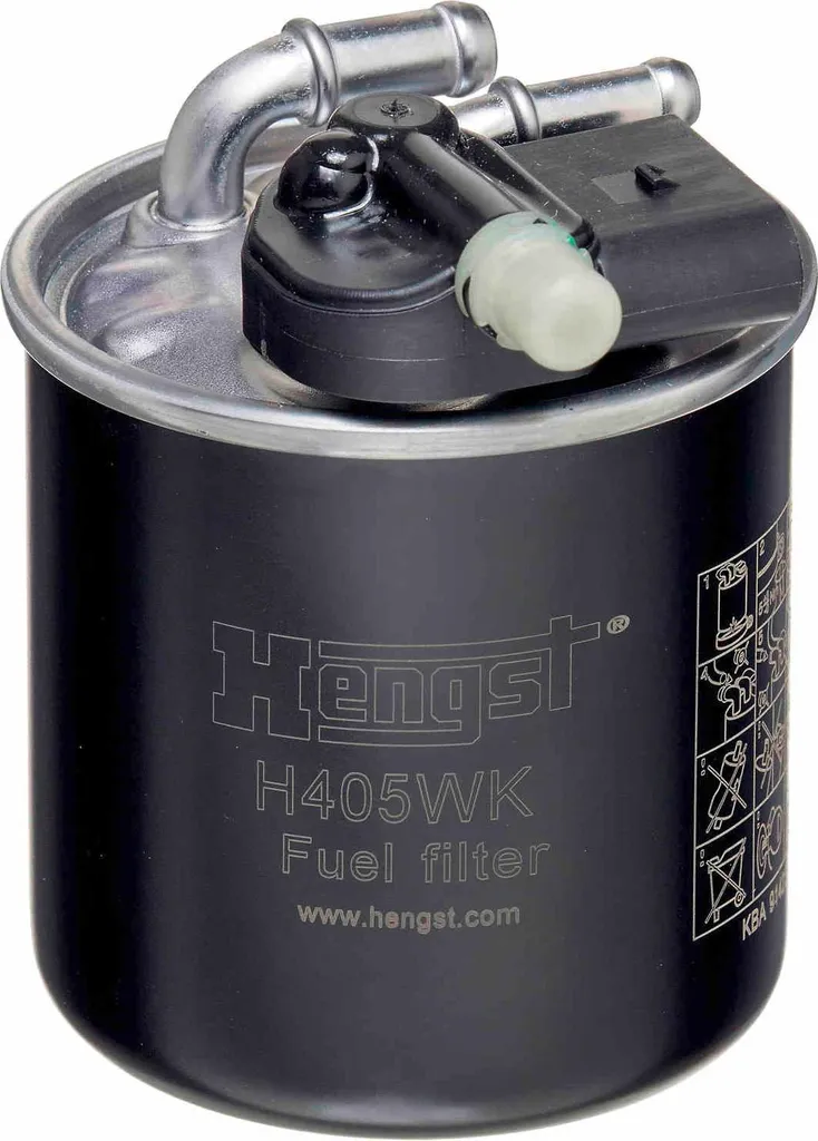 Filtre à carburant H405WK HENGST avec séparation d'eau haute capacité