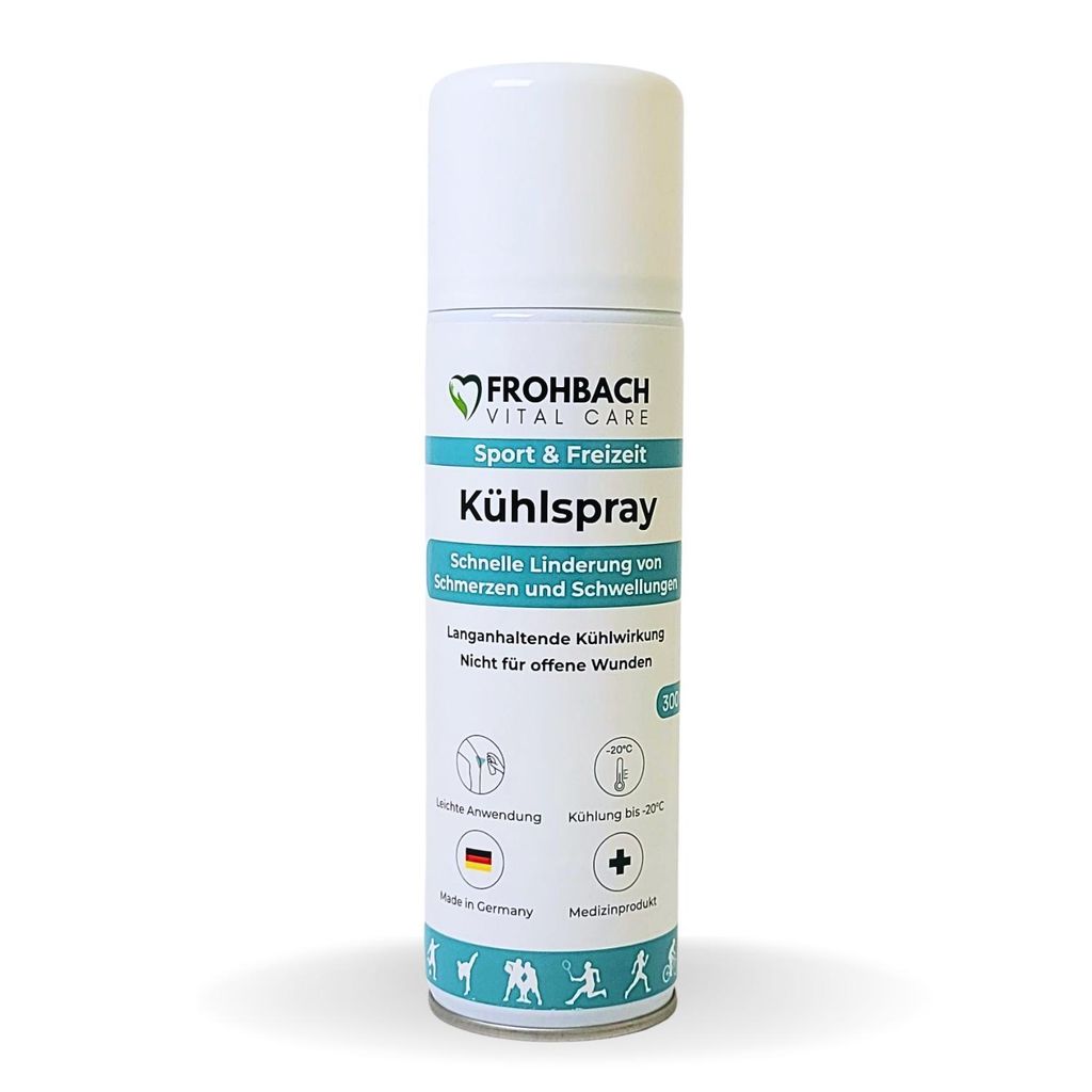 Frohbach - Kühlspray zu schnellen Linderung von Schmerzen Produktbild 